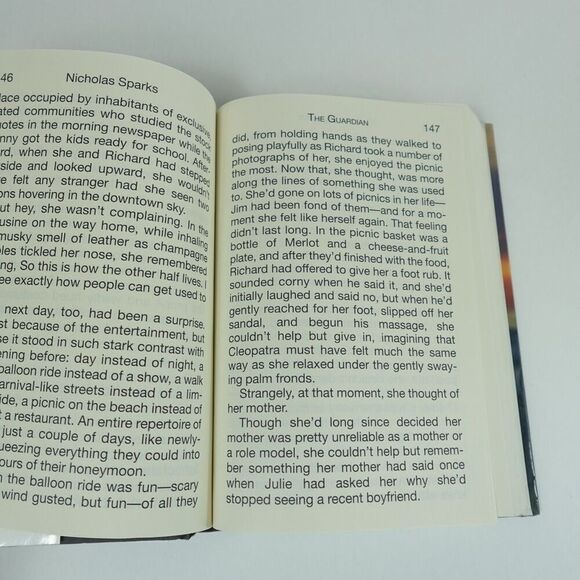 The Guardian A Novel by Nicholas Sparks Hardcover - Picture 8 of 9